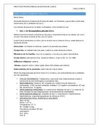 CASO CLINICO DIABETES MELLITUS TIPO 2