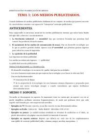 Planificación de medios 3º publicidad