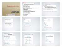 Engineering Mechanics Summary and Solution - Docsity