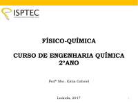Lei dos Gases, Teoria Cinética e mais..