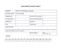 Assignment final: unit 2 Networking