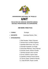 Informe de suelos Ph de suelos