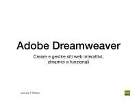 Adobe Dreamweawer - teoria
