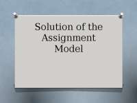 Assignment Model: Minimizing Distance Traveled by Officials in Basketball Games