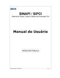 MANUAL SINAPI WEB GDFGDFG