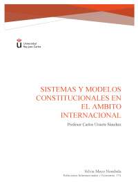 sistemas constitucionales