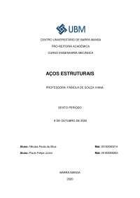 Aços Estruturais: Características e Tipos