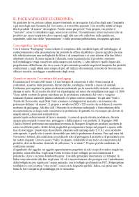 LA STORIA DEL PACKAGING