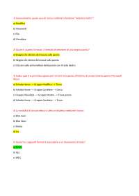 Domande e risposte del modulo 3 (word) della professoressa manzo - Docsity