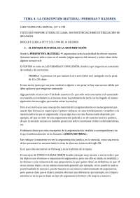 La Concepción Material de la Argumentación Jurídica: Premisas, Razones y Enfoque Material 