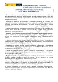 Temario Sistemas Electrotécnicos y Automáticos PDF