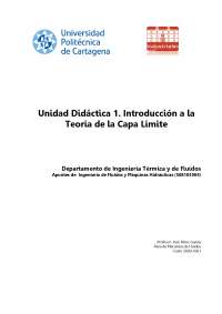 Tema 1. Ingeniería de Fluidos y Máquinas Hidráulicas