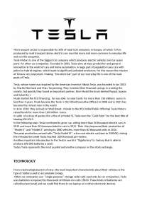 tesla ingengeria e domotica