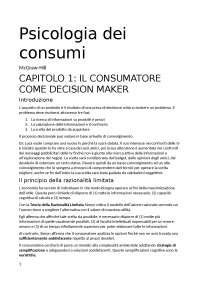 Riassunto rivisitato del libro di Neuromarketing - PSICOLOGIA DEI CONSUMI - IULM