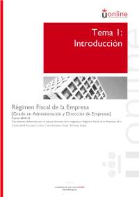 Tema 1 Regimen fiscal