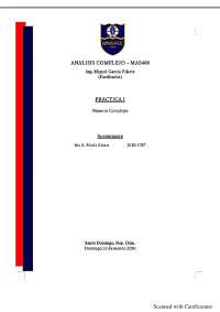 Analisis complejo, ejercicio del libro Dennis Zill