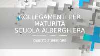 Collegamenti utili per la maturità - alberghiero