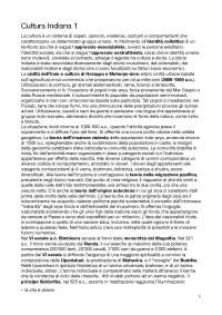 Cultura Indiana - UniMi Mediazione Linguistica e Culturale