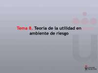 Métodos de Decisión Empresarial: Axiomas de Luce-Raiffa y Función de Utilidad