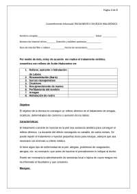 Medicina consentimiento ácido hialurónico