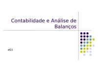 slides sobre balanços sucessivos