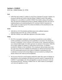 SANIDAD VS. COMMISSION ON ELECTIONS (COMELEC)
