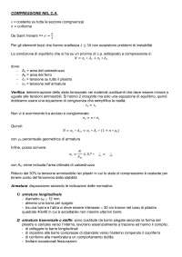 Compressione nel Calcestruzzo: Equilibrio e Verifica Tensile