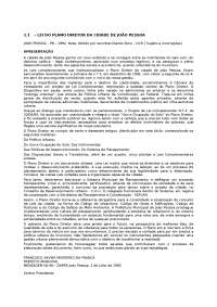 Plano Diretor sobre João Pessoa