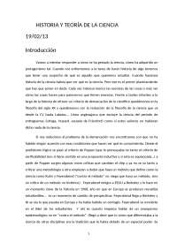 Historia y Filosofía de la Ciencia. Susana Gómez. UCM