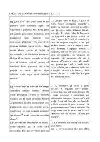 Institutio Oratoria 1,1, 1-11 (traduzione)