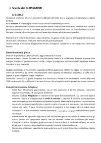 Scuola dei glossatori e scuole minori Docsity