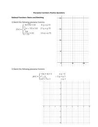 Piecewise Practice Questions - Docsity