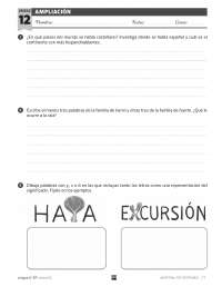 Savia primaria 4º lengua ampliacion tema 12 - Docsity