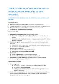TEMA 2 DE DERECHO INTERNACIONAL PÚBLICO 2 - Docsity
