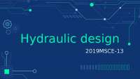 Hydraulic Systems Design: Components, Relationships, and Safety Requirements