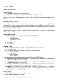 Tema 7, TEORIA ACCESS