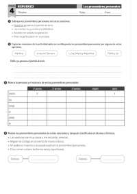 Examen tema 4 lengua (parte II) 5 primaria SM | Exámenes de Lengua y ...