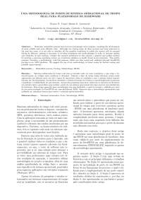 Metodologia de Porte de RTOS em Plataforma de Hardware