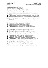 Assignment in Mathematics in modern world