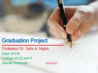 Graduation project for university