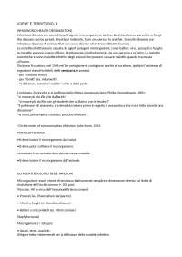 Malattie infettive, igiene generale.