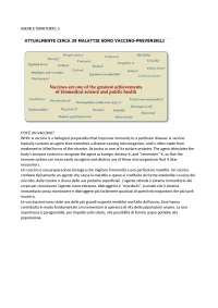 Vaccinazione: Importanza, Tipi, Effetti e Copertura Vaccinali in Italia - Prof. De Vito