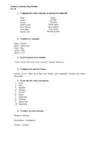 Practica de frances gramatica - Docsity