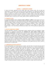 Riassunto completo Marketing del Turismo - Kotler