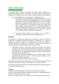 Apuntes Estructuras y procesos demográficos