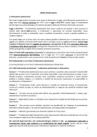 Diritto Penitenziario, Unimib