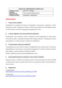 Exercicio de Robotica