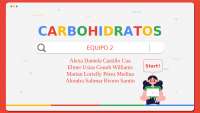 Exposición sobre los carbohidratos