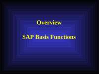 SAP Basis: Funções Técnicas e Arquitetura