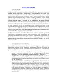 Anatomía del Tejido Muscular: Tipos, Funciones y Componentes